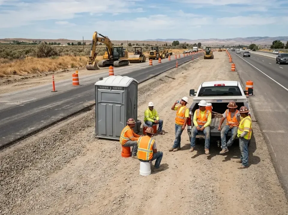 highway-road-construction-crew-007 — frequently asked questions, Porta Potty and Restroom Rentals in Summit, AZ